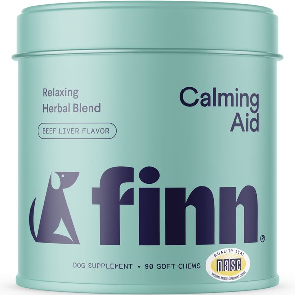 Finn Calming Aid Soft Chew Dog Supplement, 90 count slide 1 of 8