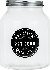 Amici Pet Venice Premium Pet Glass Dog Treat Canister, slide 1 of 1