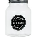 Amici Pet Venice Premium Pet Glass Dog Treat Canister