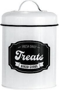 Amici Pet Fresh Daily Treats Metal Dog Treat Canister, slide 1 of 1