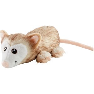 Frisco Fur Really Real Possum Plush Squeaky Dog Toy
