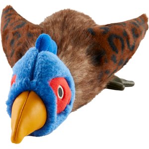 Frisco Fur Really Real Pheasant Plush Squeaky Dog Toy