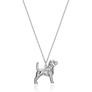 Scamper & Co Sterling Silver Beagle Pendant Necklace