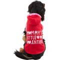 Wagatude Mommy's Little Valentine Heart Dog Hoodie, X-Large