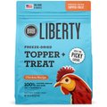 BIXBI Liberty Chicken Recipe Freeze-Dried Dog Topper & Treat, 4.5-oz bag