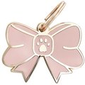 Two Tails Pet Company Personalized Bow Dog & Cat ID Tag