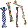 Rocket & Rex Not just Your Plain Old Rope Dog Toy Set, 4 count