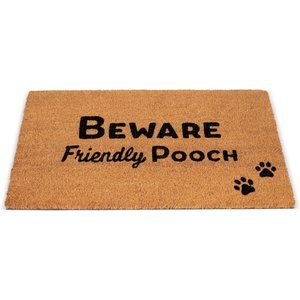 BirdRock Home Friendly Pooch' Coir Doormat