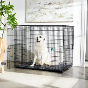 Pet Lodge Extra Large Wire Double Door Dog Crate Extra Large Wire Double Door Crate Item No. WCXLG Great for Pets Up to 100 lbs 