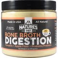 Nature's Diet Digestion Bone Broth Dry Dog & Cat Food Topping, 6-oz jar