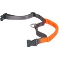 Penn-Plax Bungee Dog Collar, Orange/Black , Large