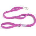 Shed Defender Reflective Bungee Dog Leash, Hot Pink