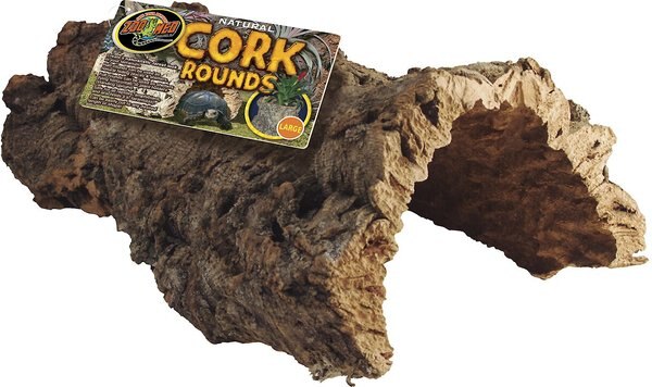 Zoo Med Natural Large Cork Rounds Reptile Hideout slide 1 of 1