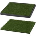 Frisco Indoor Grass Potty, 20 x 20 in + Replacement Pad, 19 x 19 in