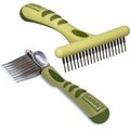 Safari Single Row Undercoat Rake Grooming Tool + De-Matting Dog Comb