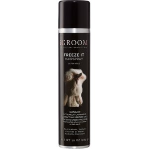 iGroom Freeze It Dog Hairspray, 10-oz bottle, 2 count
