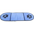 Pet Life Dry-Aid Inserted Bathing & Grooming Quick-Drying Microfiber Dog & Cat Towel, Blue
