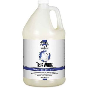 Top Performance True White Whitening Dog & Cat Shampoo, 1-gal bottle, bundle of 2