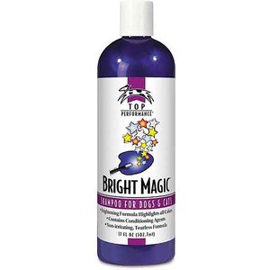 Top Performance Bright Magic Dog & Cat Shampoo, 17-oz bottle, bundle of 2