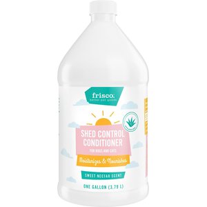 Frisco Shed Control Cat & Dog Conditioner, 1-gal bottle, bundle of 2