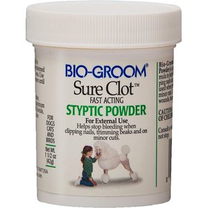 Bio-Groom Sure Clot Fast Acting Styptic Dog & Cat Powder, 1.5-oz