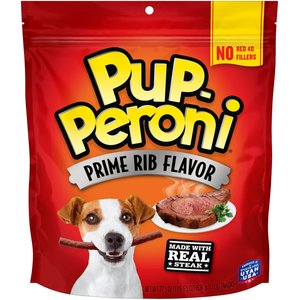 Pup-Peroni Prime Rib Flavor Dog Treats, 22.5-oz bag