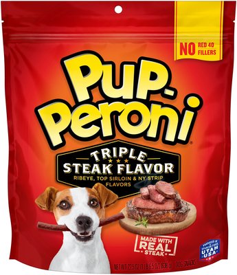 Pup-Peroni Triple Steak Flavor Dog Treats, slide 1 of 1