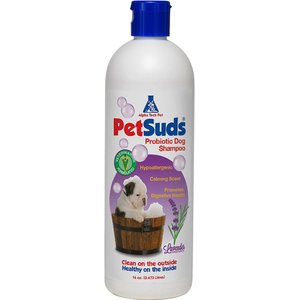 Alpha Tech Pet Inc. PetSuds Probiotic Dog Shampoo, 16-oz bottle, 2 count