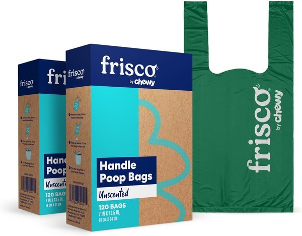Frisco Handle Dog Poop Bag, 240 count, Unscented slide 1 of 5