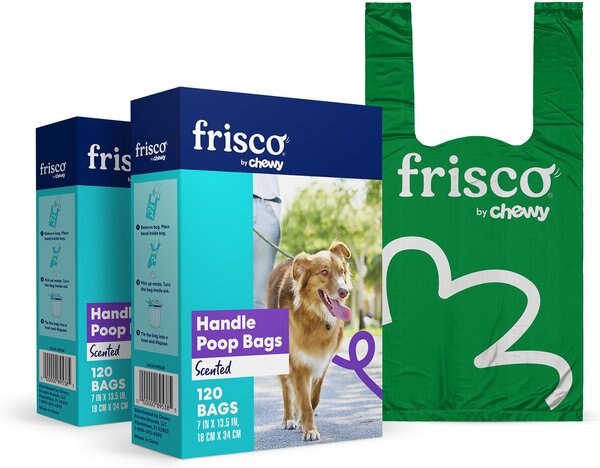 Frisco Handle Dog Poop Bags, 120 count, 240 count, Scented slide 1 of 7