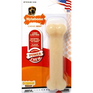 Nylabone Power Chew Original Flavored Dog Chew Toy, Medium, 2 count