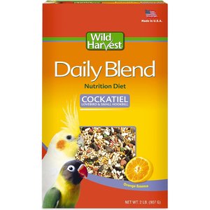 Wild Harvest Daily Blend Cockatiel Food, 32-oz bag