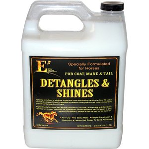 E3 Detangle & Shine Horse Conditioner, 1-gal bottle