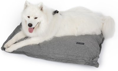 Nandog Linen Pillow Dog Bed, Gray, slide 1 of 1