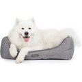Nandog Poplin Fabric Dog Bed, Gray