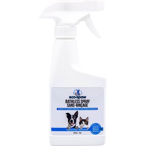 EcoSpaw Unscented Dog & Cat Bathless Spray, 8-oz bottle