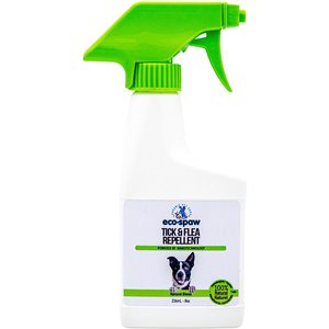 EcoSpaw Flea & Tick Dog Repellent, 8-oz bottle