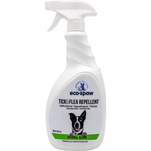 EcoSpaw Flea & Tick Dog Repellent, 24-oz bottle