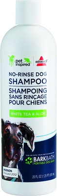 BARKBATH White Tea & Aloe No-Rinse Dog Shampoo, 20-oz bottle, 2 pack, slide 1 of 1