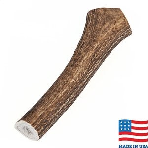 Bones & Chews Made in USA Elk Antler Dog Chew, 9.5-10.5-in, X-Large