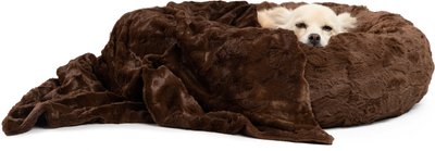 Best Friends by Sheri The Original Calming Donut Cat & Dog Bed & Throw Blanket, slide 1 of 1