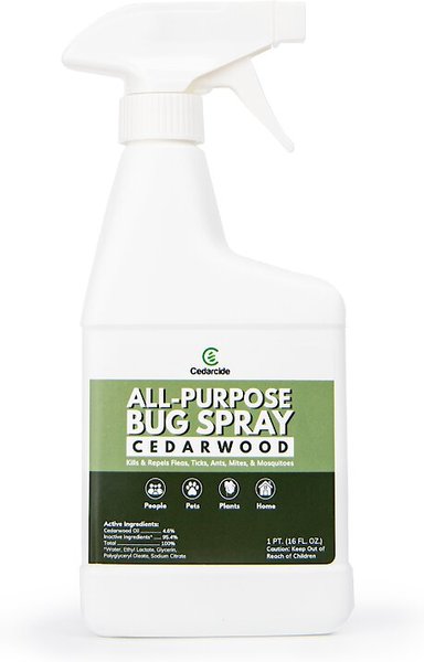 Cedarcide Cedarwood All-Purpose Dog & Cat Bug Spray, 16-oz bottle slide 1 of 5