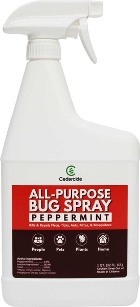 Cedarcide Peppermint All-Purpose Dog Bug Spray, 32-oz bottle slide 1 of 3