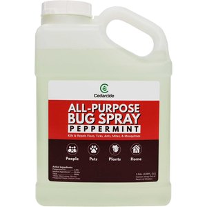 Cedarcide Peppermint All-Purpose Dog Bug Spray, 128-oz bottle