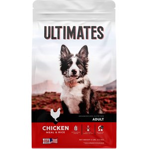 Ultimates Chicken Meal & Brown Rice Dry Dog Food, 5-lb bag