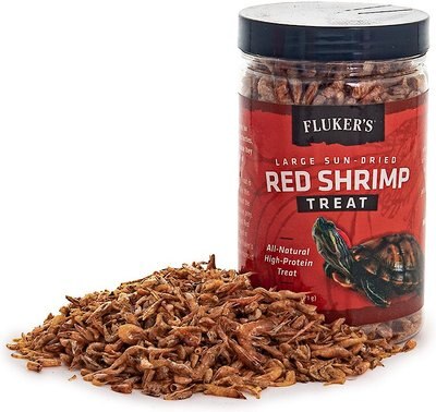Fluker's Large Sun-Dried Red Shrimp Reptile Treat, slide 1 of 1
