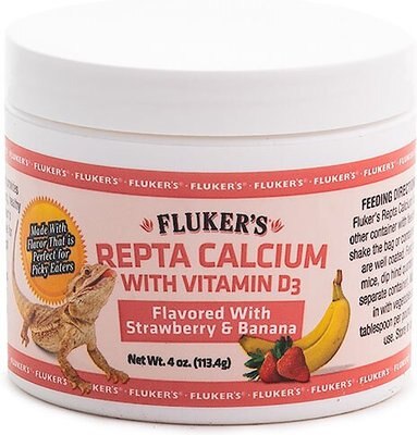 Fluker's Strawberry Banana Flavored Reptile Calcium Supplement, slide 1 of 1