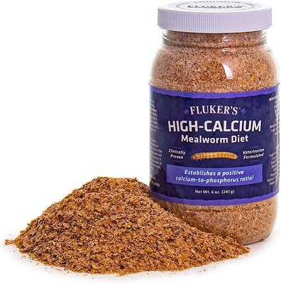 Fluker's Hi Calcium Mealworm Diet Reptile Food, slide 1 of 1