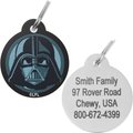 STAR WARS DARTH VADER Personalized Cat & Dog ID Tag, Round
