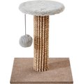 Sea 2 Sea The Bellville Scratching Post with Perch for Cats, Beige